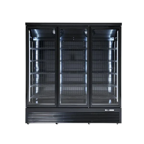 Displayfrysskåp - KF 1563 BE - Scandomestic 25324010000KF1563BE by Scandomestic color Svart