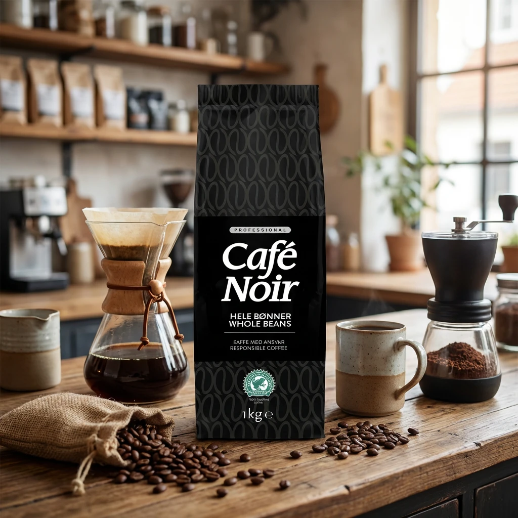 Kaffebönor 'Cafe Noir Rainforest Alliance' - Cafe Noir 1 kg 319749 by Cafe Noir color Svart