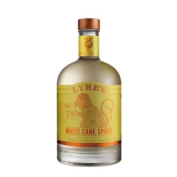 Lyres White Cane Spirit Alkoholfri 70 cl 66704 by Lyres color Svart