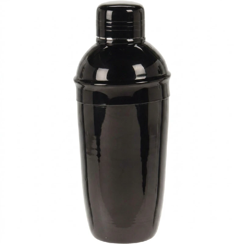Cocktailshaker 500 ml blanksvart 2017157 by LISS color Svart