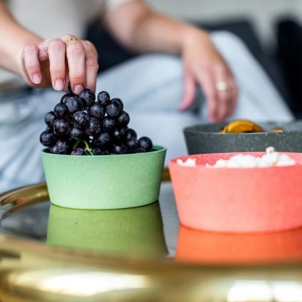 Koziol Connect Bowl 890ml (2 st.) - Dessert Sand 7171700 by Koziol color Svart