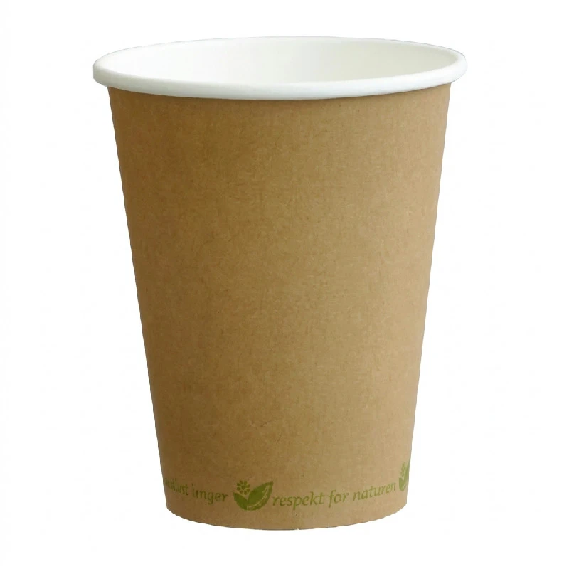 Kaffebägare 30 cl Ø90 mm Bionedbrytbar Brun ML112301-1 by Multiline color Svart