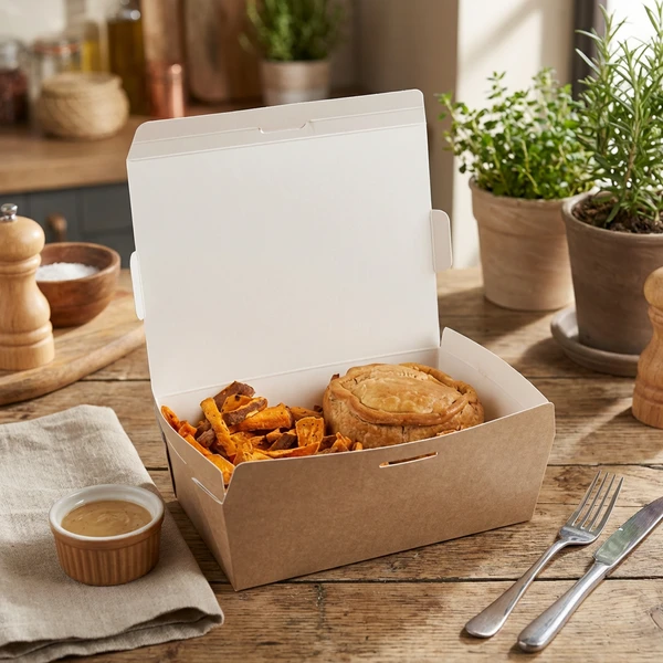 Takeawaylåda 1540ml Frys/Ugn ML115562 by Multiline color Svart