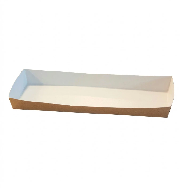 Korvbricka 200x90x20 mm med kant Brun 100 st. ML125421 by Multiline color Svart