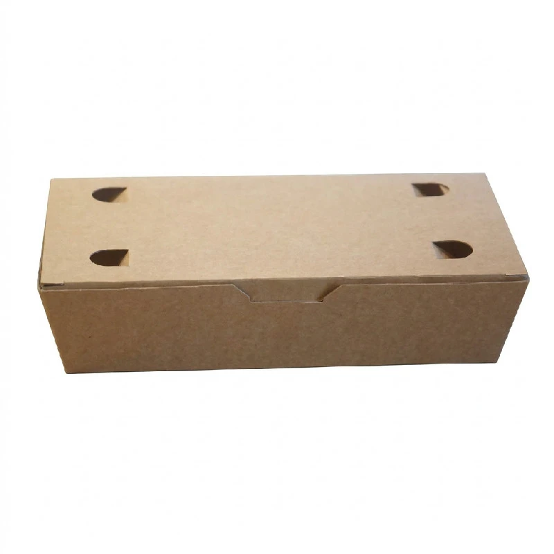 Korvkartong Liten 200x100x50 mm Brun/Vit ML126200 by Multiline color Svart
