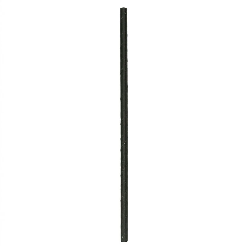 Papperssugrör Ø6x200 mm 4-lagers raka Svart 250 st ML80550022-1 by Multiline color Svart