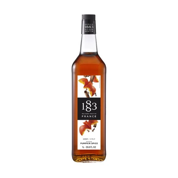1883 Pumpkin Spice Sirap 100 cl 17-2880 by 1883 color Svart