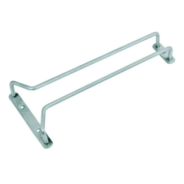 Überbart glashängare i rostfritt stål 41 cm 1014-1 by Überbart color Silver