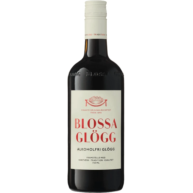 Blossa Alkoholfri Glögg 75 cl 40909 by BLOSSA color Svart