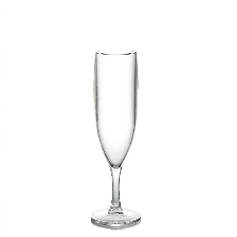 Champagneglas i plast 11 cl 300115 by GLASS4EVER color Svart