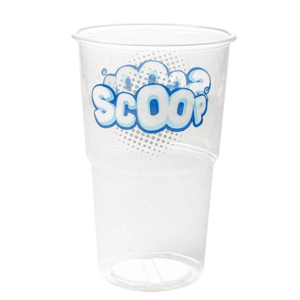 Plastbägare Scoop Large 50 cl - 50 st 325175 by SCOOP color Helder