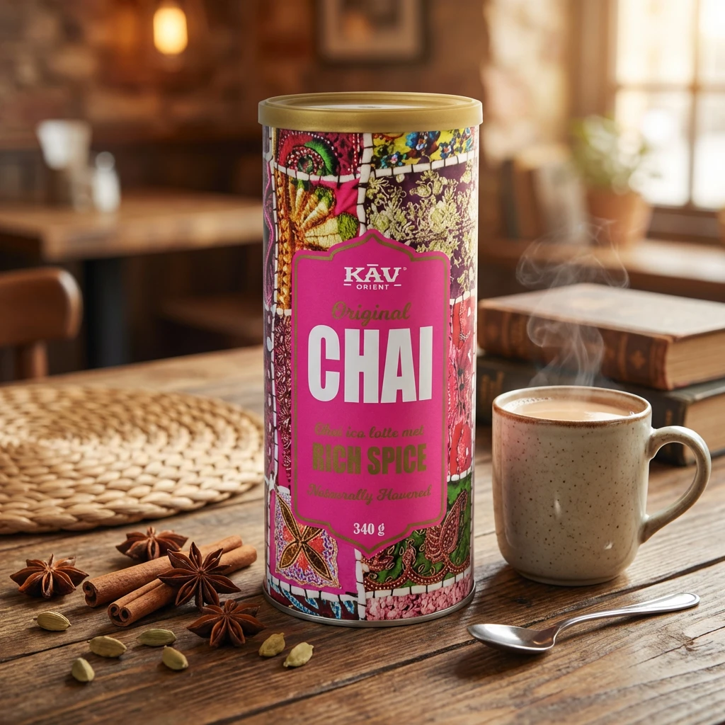 Chai Rich Spice 340 g burk KAV3200 by KAVALAN color Svart