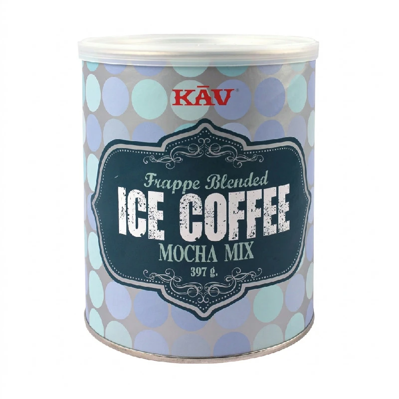 Iskaffe Mocha 396 g dåse KAV3605 by KAVALAN color Svart