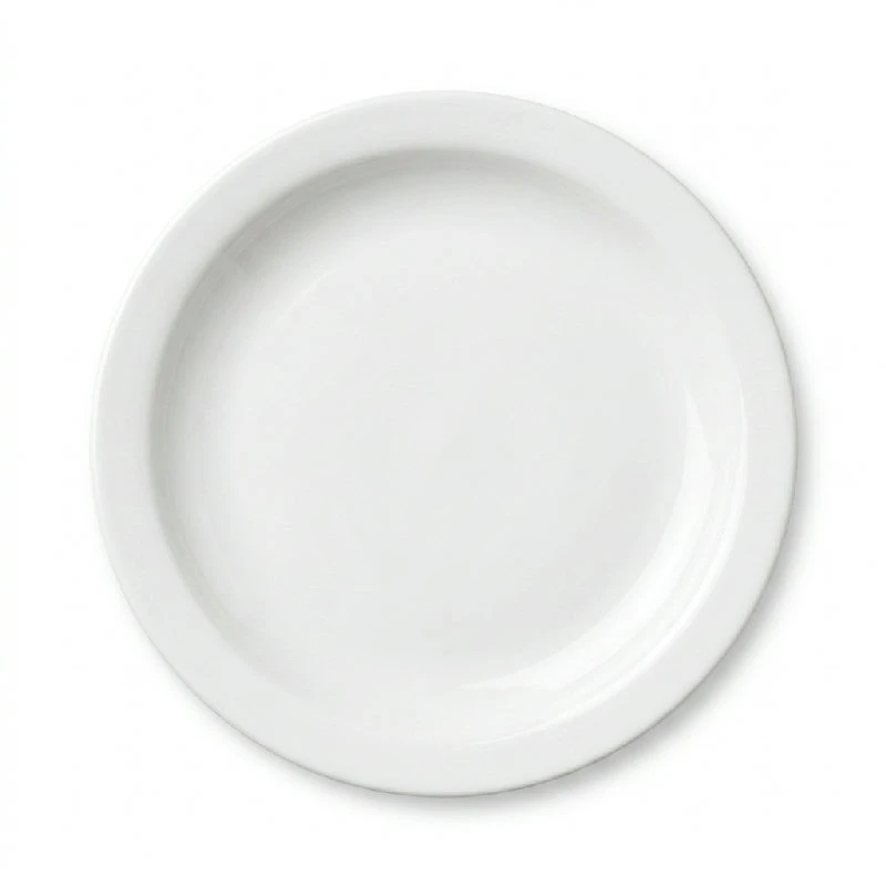 Amalie Desserttallrik 24 cm Vit 5010129 by Amalie color Svart