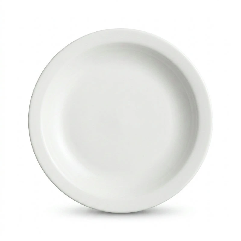 Amalie Djup Tallrik 21 cm Vit 5010130 by Amalie color Svart