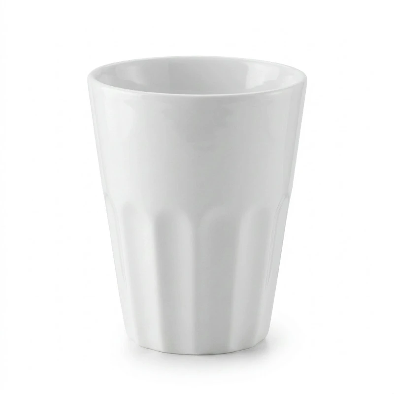 Amalie Mugg 250 ml Räfflad Vit 5010190 by Amalie color Svart