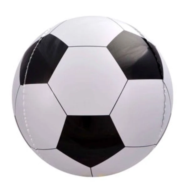 Ballong "Fotboll" Ø34 cm 4201541  color Svart