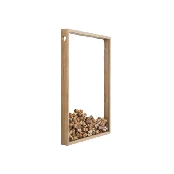 Ram för vinkorkar - Den Stora i Ekträ WF102 by Wineframe color Svart