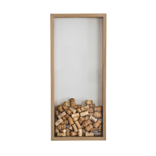 Ram för vinkorkar – Den Långa i ek WF103 by Wineframe color Svart