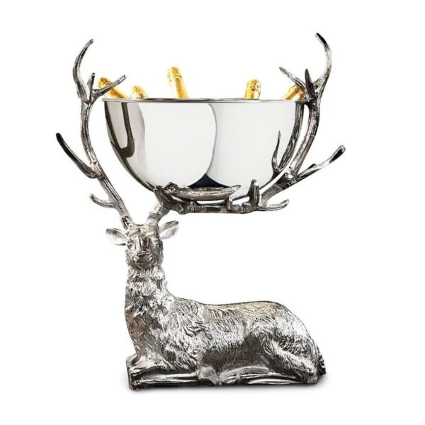Stor champagnekylare med vilande hjort SG-RS-BWL-LGE by Culinary Concepts color Svart