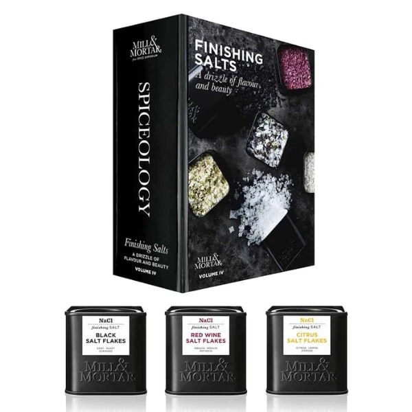 Finishing Salts - Gåvobox 30087MM by mill&morto color Svart