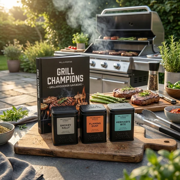 Grill Champions - Grillkryddor Presentförpackning 30096MM by mill&morto color Svart