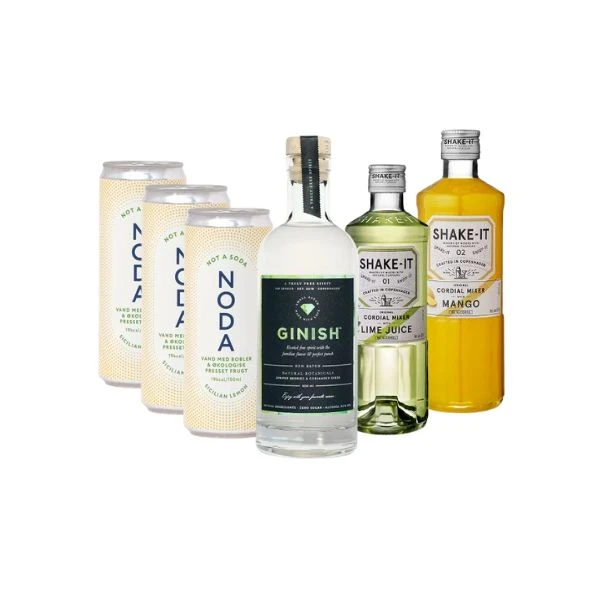 Gin Hass Alkoholfri - Drinkpaket Barlifepakke1AF by Barlife color Svart