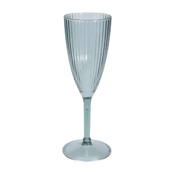 Champagneglas grön plast 22,5 cl 4201143 by HAAHR & CO color Svart