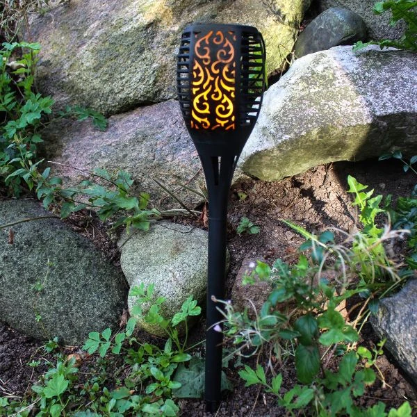 Trädgårdsfackla 58 cm 8001820 by HAAHR & CO color Svart