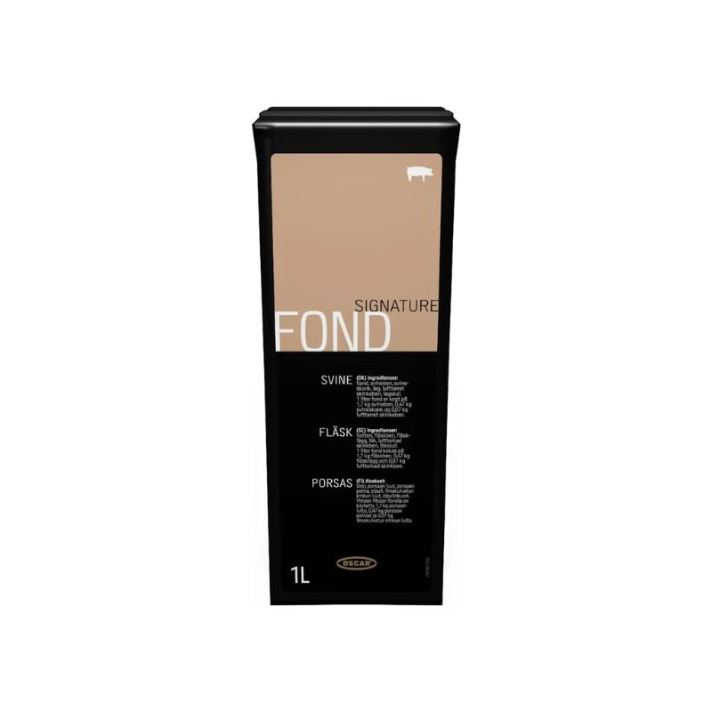 Fläskfond Oscar 1LTR 250532 by OSCAR color Svart