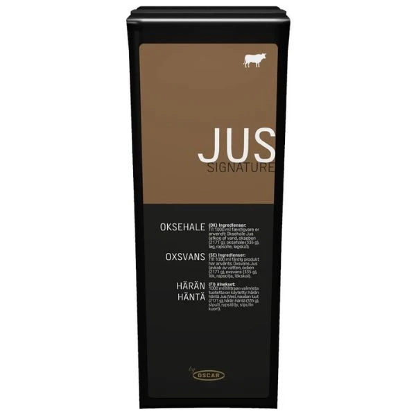 Oxsvansfond Jus Oscar 1LTR 221912 by OSCAR color Svart