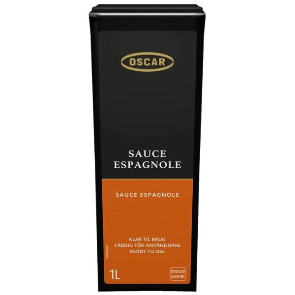 Oscar Sauce Espagnole färdig att använda 1 liter 73411 by OSCAR color Svart