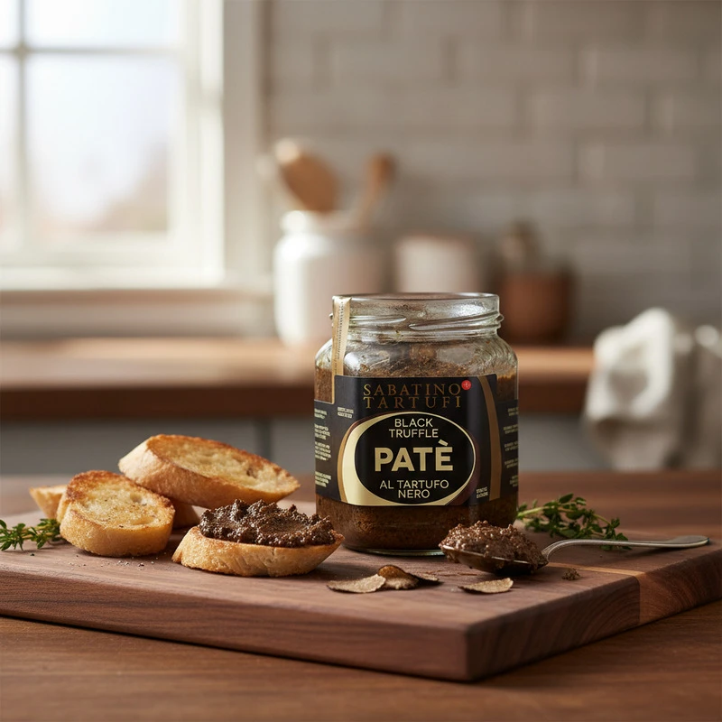 Tryffelpaté svart Sabatino 500g 300473 by Sabatino color Svart