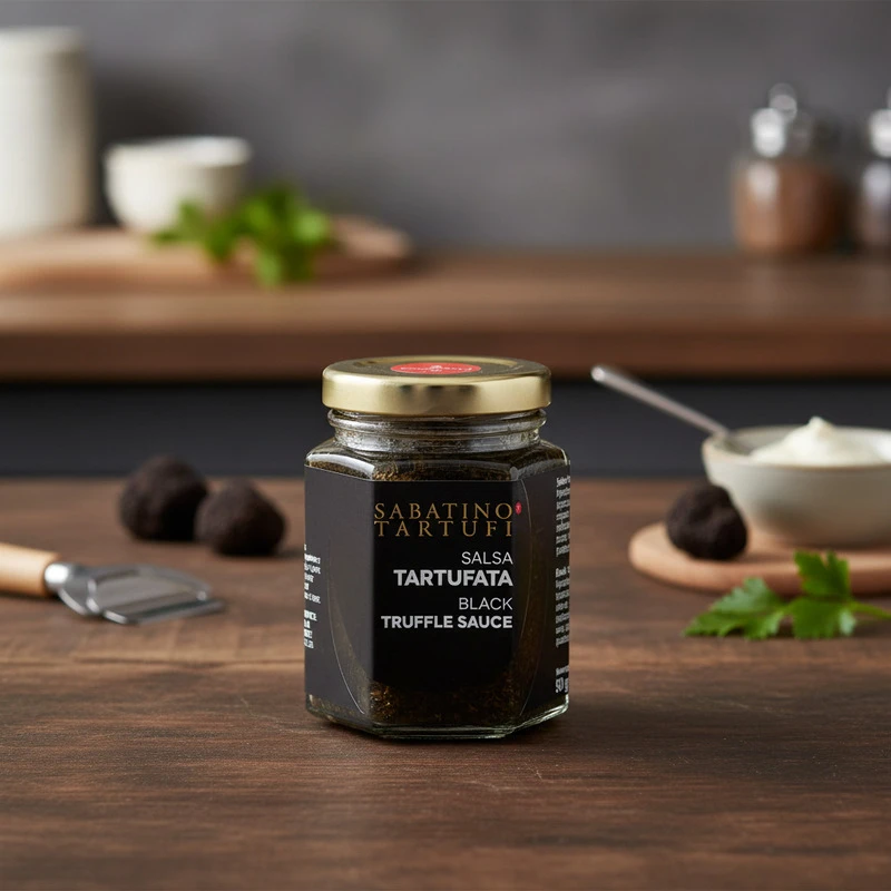 Tryffelsås/Salsa svart Sabatino 90G 260036 by Sabatino color Svart
