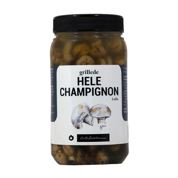 Grillade hela champinjoner i olja Feldthusen 1,1 kg 200401AB by FELDTHUSEN color Svart