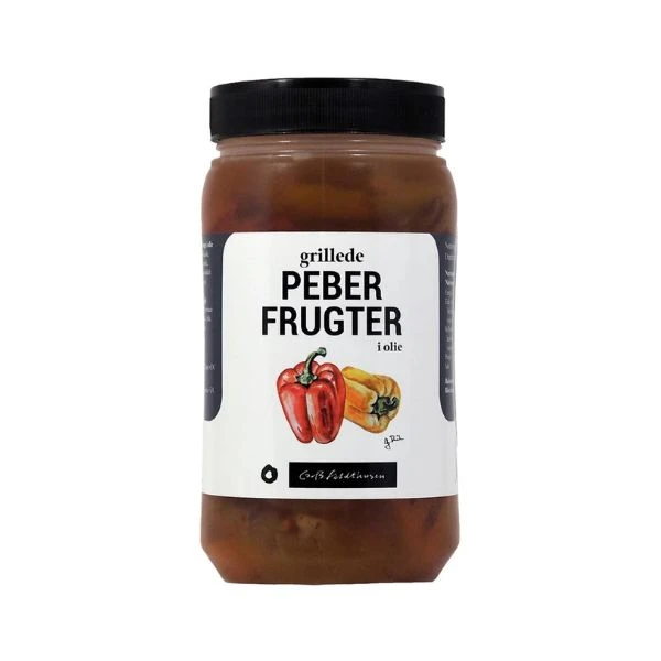 Grillad paprika i olja Feldthusen 1,1KG 200404 by FELDTHUSEN color Svart