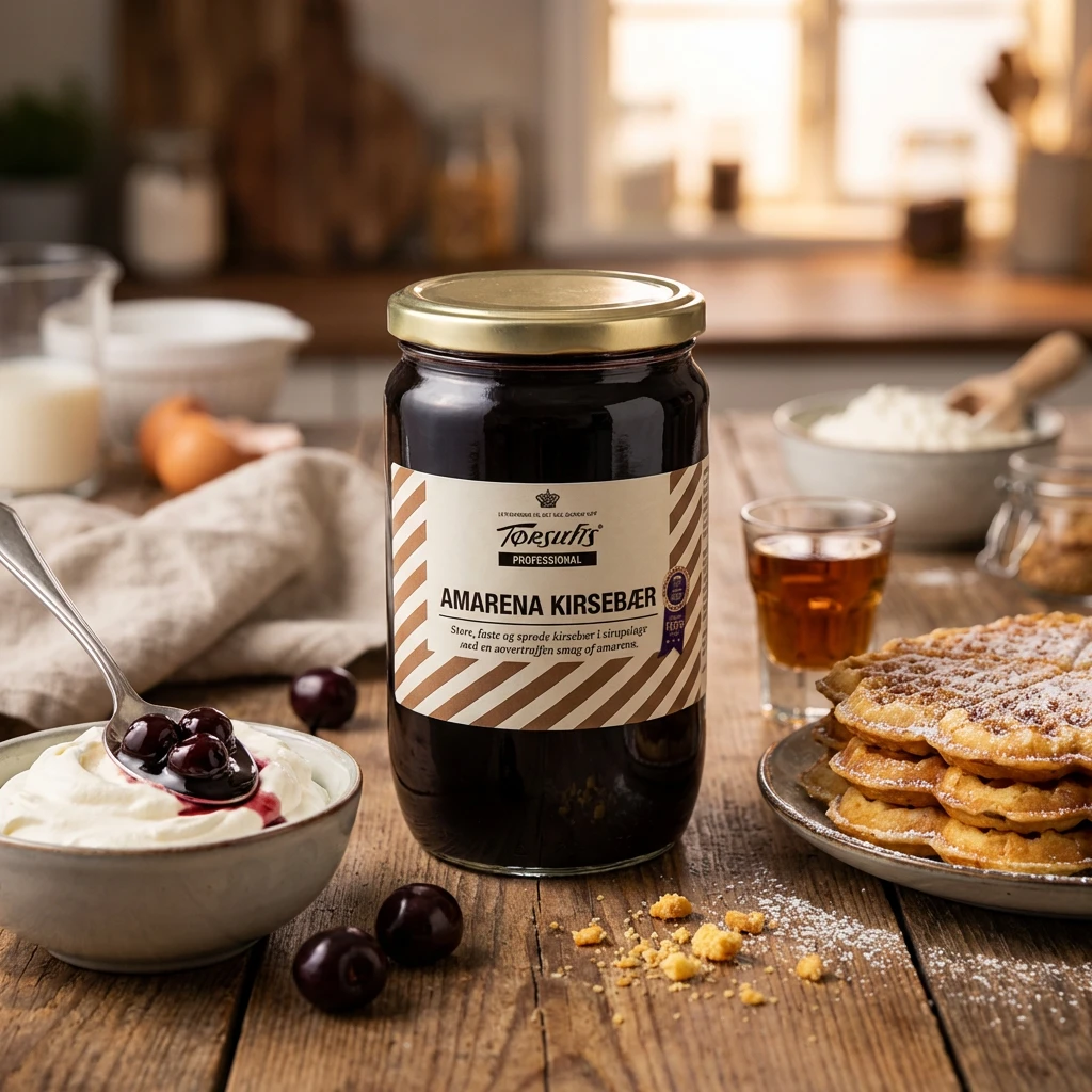 Amarenakörsbär Tørsleff 890G 240887 by TØRSLEFF color Svart