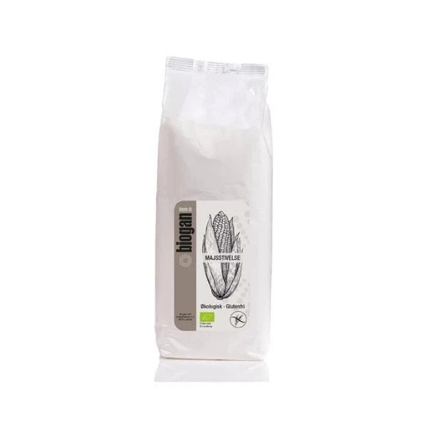 Majsstärkelse, glutenfri Eko Biogan 1 kg 88021 by BIOGAN color Svart