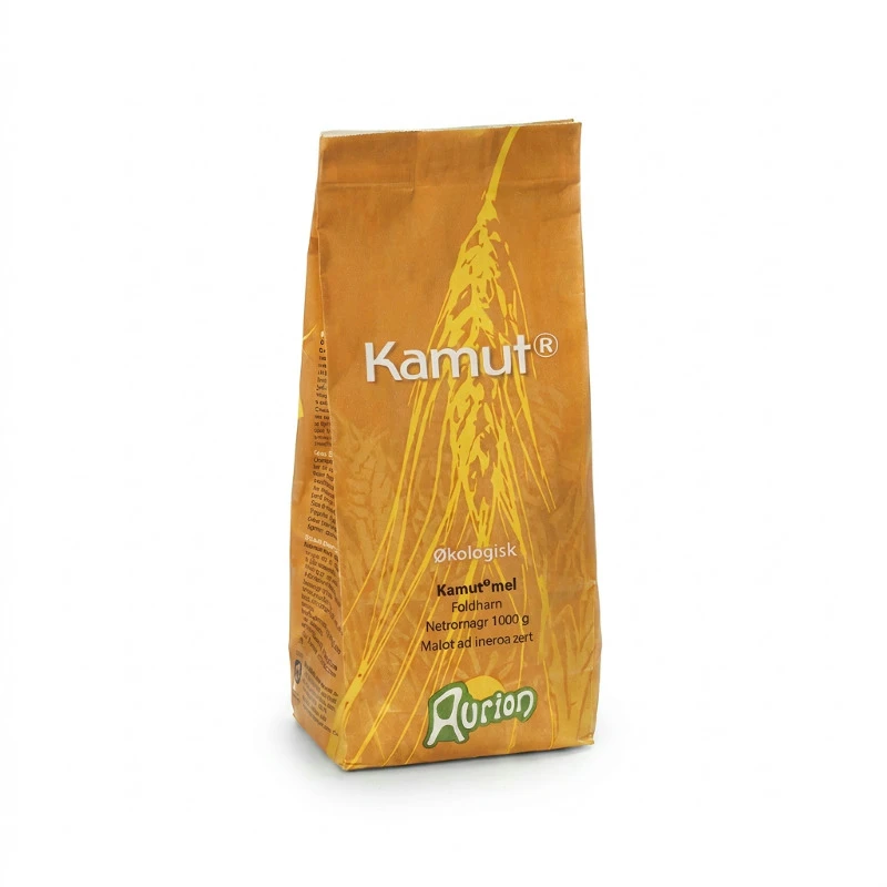 Kamutmjöl/Jättedurummjöl Eko Aurion 1KG 32440 by Aurion color Svart