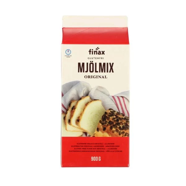 Mjölmix, glutenfri Finax 900G 237688 by FINAX color Svart