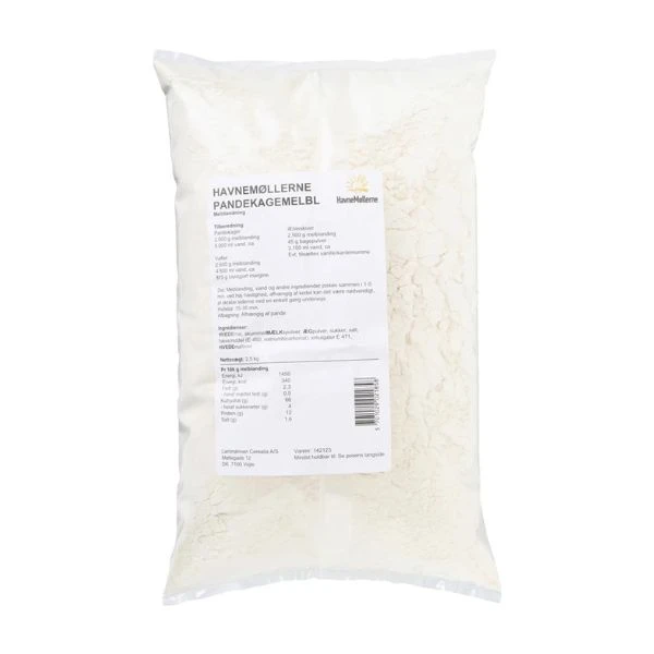 Pannkaksmix Havnemøllerne 2,5 kg 273063 by Havnemøllerne color Svart