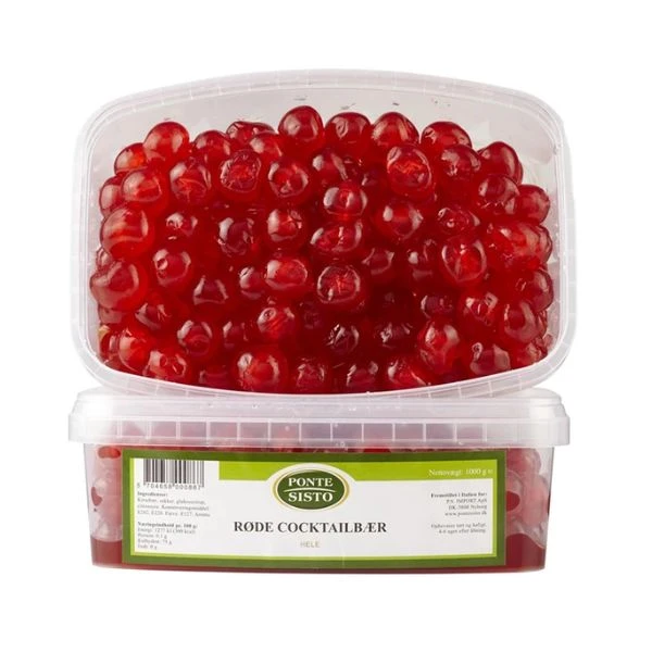 Cocktailbär röd hel Ponte Sisto 1KG 159007 by Ponte Sisto color Svart