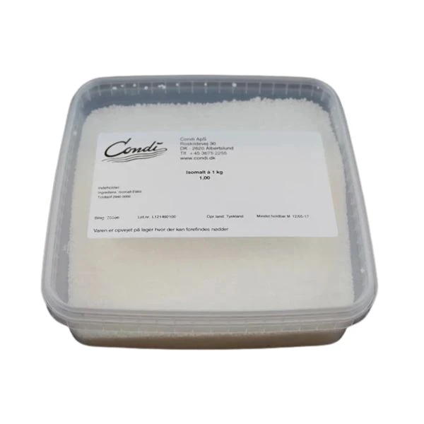 Malt/Isomalt Sockerersättning Condi 1KG 36509 by Condi color Svart