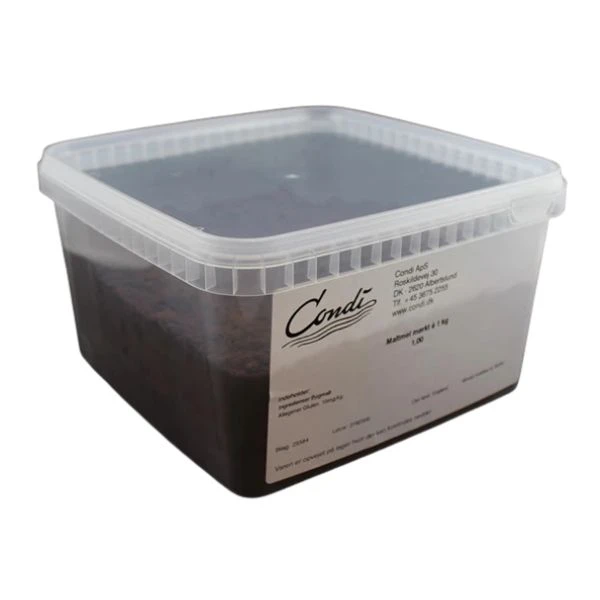 Condi Mörkt Kornmaltmjöl 1 kg 237711 by Condi color Svart