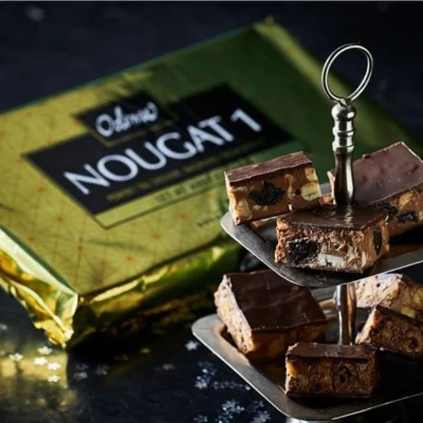 Nougat 1 Odense Marcipan 1KG 237769 by Odense Marcipan color Svart