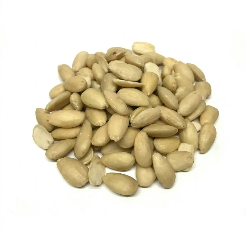 Skållade Blancherade Mandlar PS 1 KG 200011 by ABL FOOD color Svart