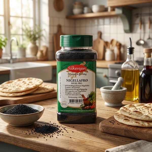 Nigellafrön/Jungfrun i det Gröna PS 400 G 340276 by UNIFOOD color Svart
