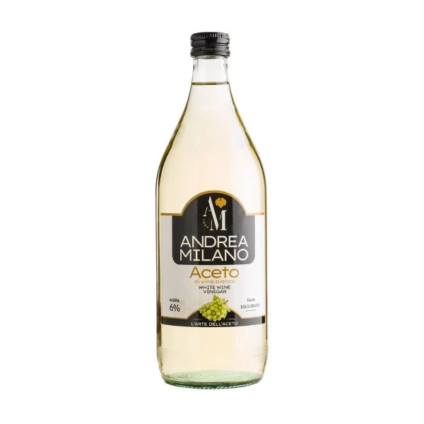 Vitvinsvinäger 6% 1 l 232540 by ANDREA M color Svart