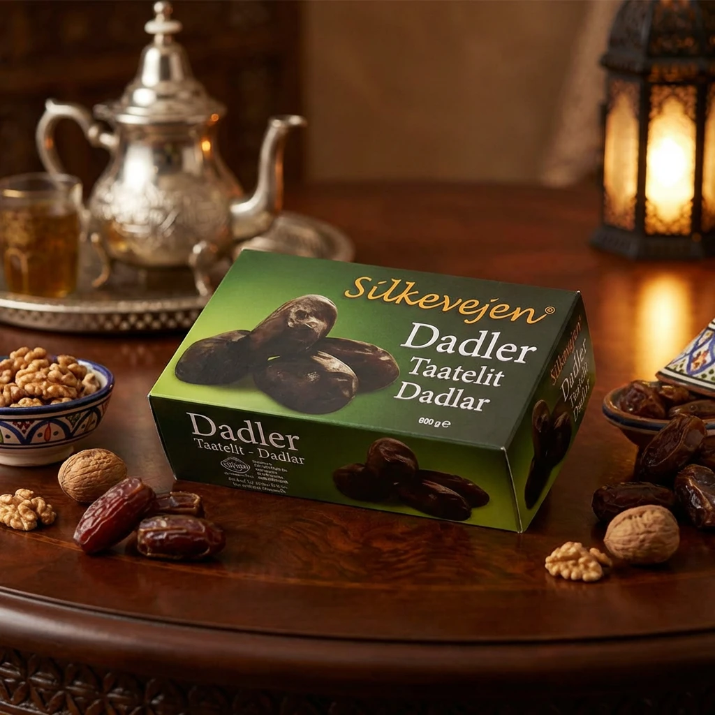 Dadlar i ask 550 g 267347 by SILKEVEJ color Svart