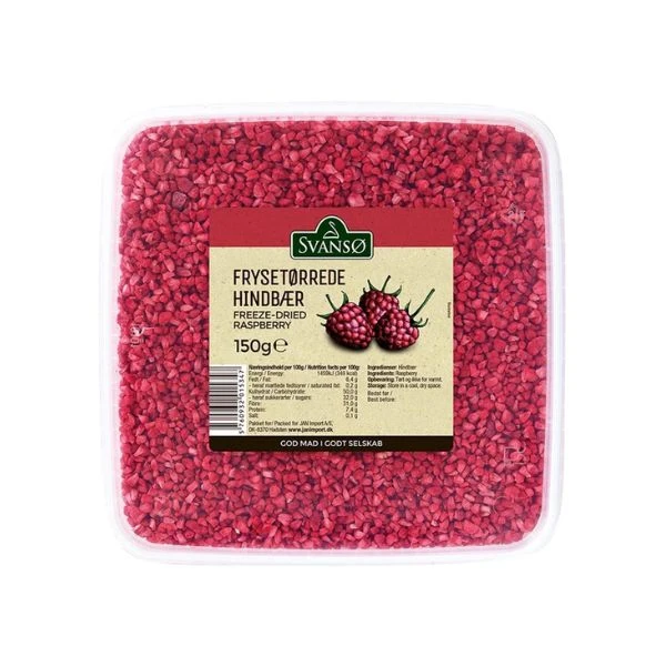 Frystorkade hallon 150 g 263401 by SVANSØ color Svart